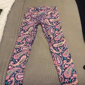 K-Deer Paisley Yoga Pants